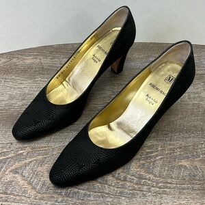 Bruno Magli Made in Italy Textured Pumps Size 8.5